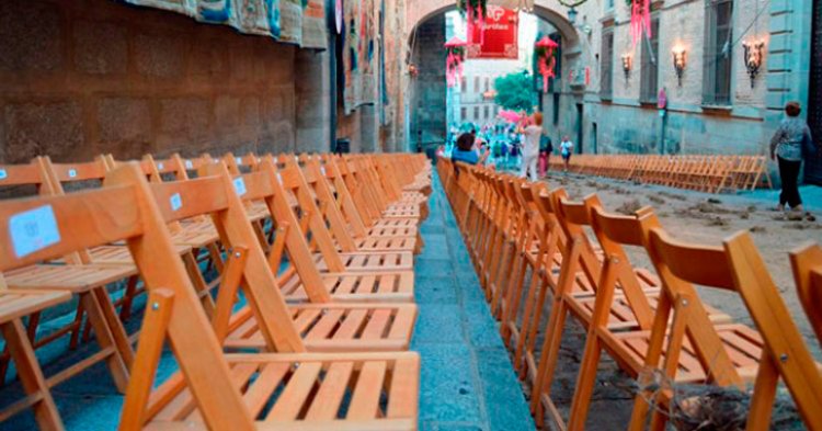 Comienza el alquiler de las sillas para la procesión del Corpus Christi de Toledo