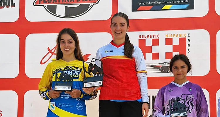La talaverana Zaira Vargas gana la Copa de España de BMX
