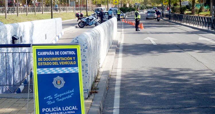 Campaña de control del estado de los vehículos en Talavera