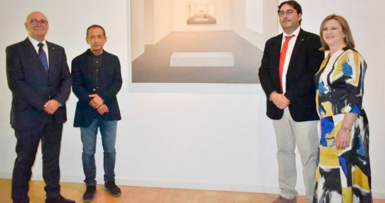 Teruhiro Ando, el japonés afincado en Nambroca, gana el premio de pintura Laura Otero