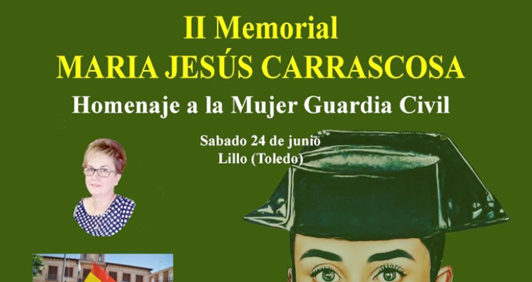 La mujer guardia civil será homenajeada en el II Memorial María Jesús Carrascosa