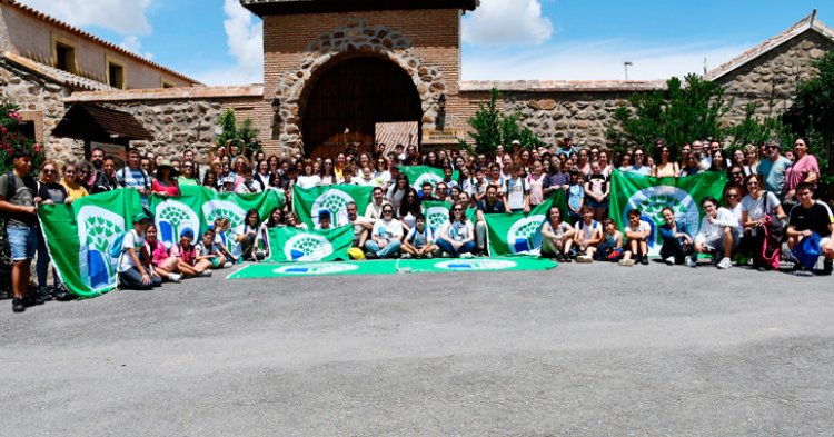La Red de Ecoescuelas de Toledo entrega cuatro banderas verdes a centros educativos