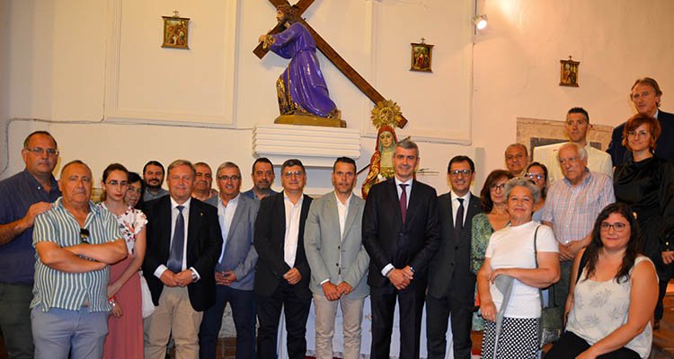 Álvaro Gutiérrez asiste a las fiestas patronales de Barcience