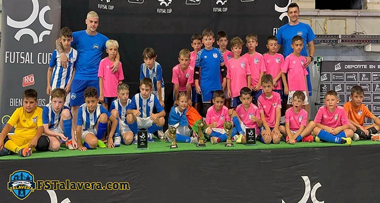 La Academia del FS Talavera brilla en la Futsal Cup de Marina d'Or