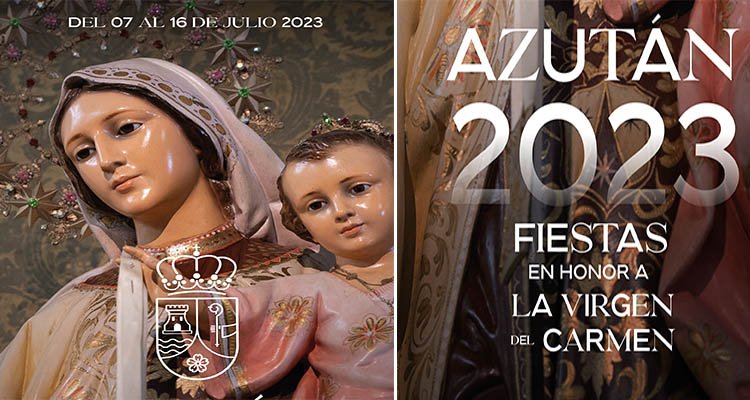Programación de las Fiestas en honor a la Virgen del Carmen de Azután