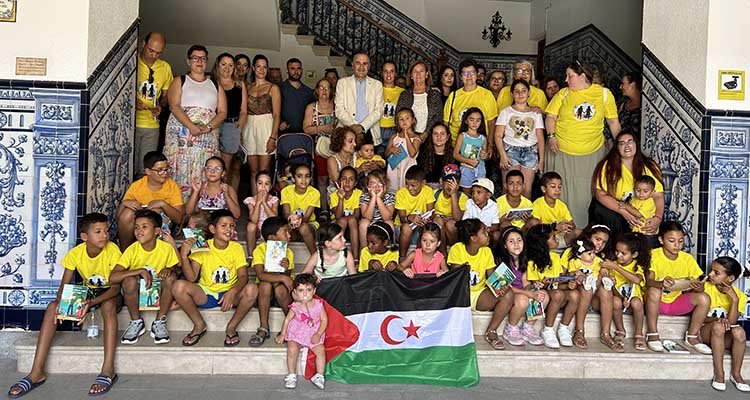 Vacaciones en Paz en Talavera para una veintena de niños saharauis