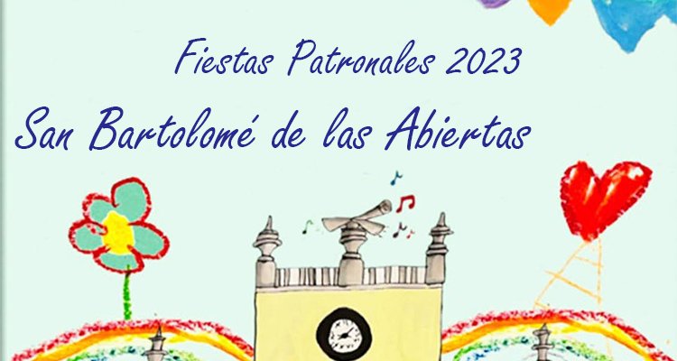 Programación Fiestas Patronales San Bartolomé de las Abiertas 2023