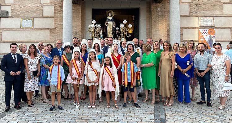 La Diputación de Toledo, presente en las fiestas patronales de Valmojado