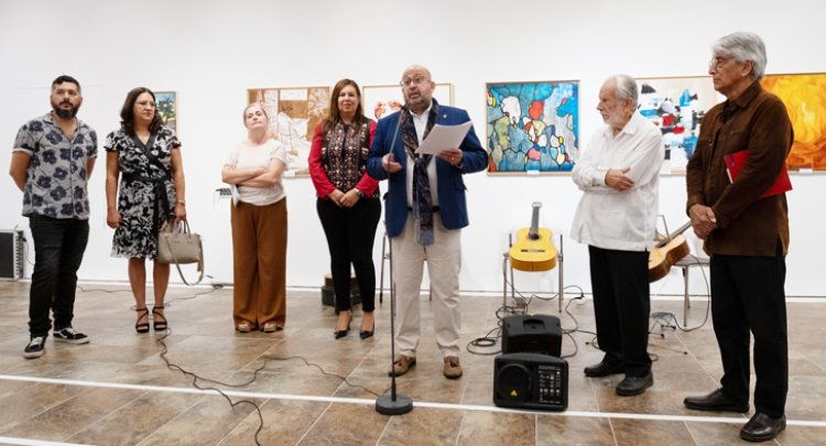 La exposición ‘Valija Iberoamericana’ de la Diputación de Toledo se muestra en Huelva
