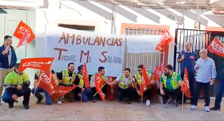 Los trabajadores de TMS Multiasistencia en Toledo se suman este lunes a la huelga