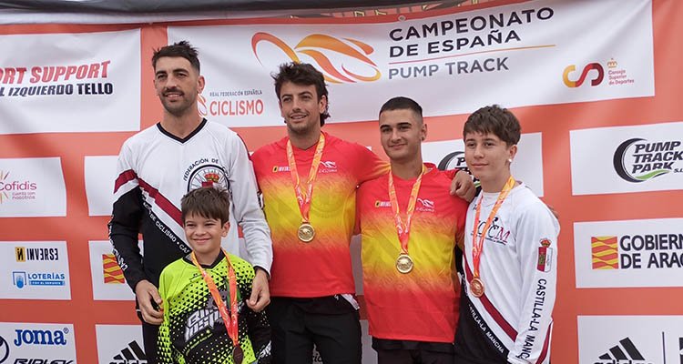 Brillante actuación de la delegación talaverana en el Campeonato de España de Pump Track.