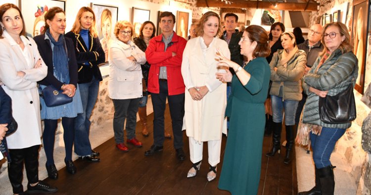Teresa Martín expone en Santa María de Melque una muestra de veintinueve obras