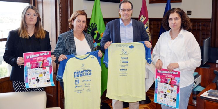 La Diputación de Toledo colabora con ADITO en la Carrera Popular y la Marcha Solidaria por la Diabetes