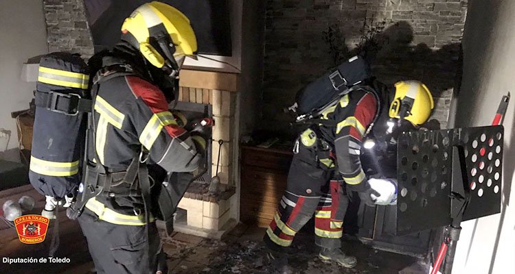 Un herido y tres afectados por humo, en cuatro incendios en la provincia de Toledo