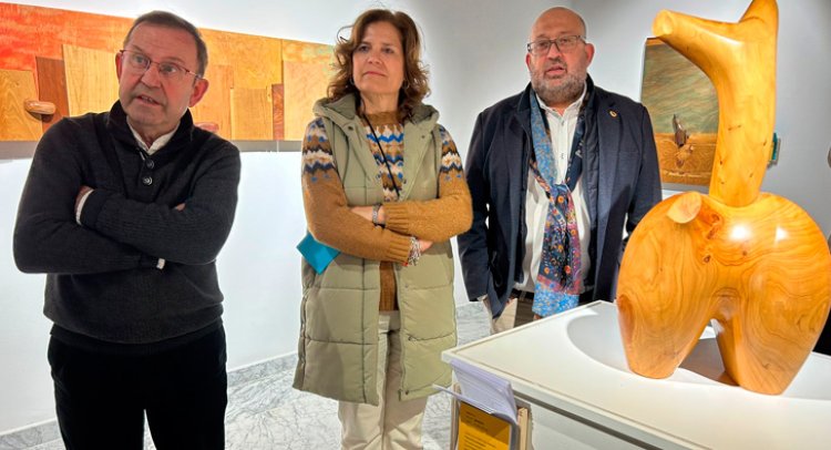 El Centro San Clemente de Toledo acoge una exposición de escultura y poesía de Marcelo Díaz