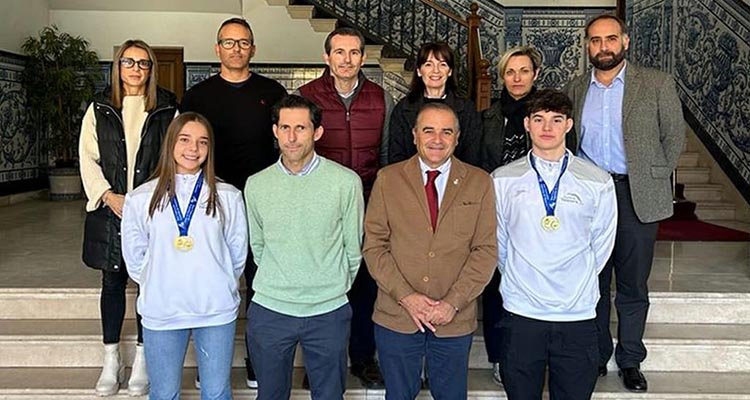 Elogian las siete medallas nacionales de los talaveranos Ari Fernández y Nico Viejo