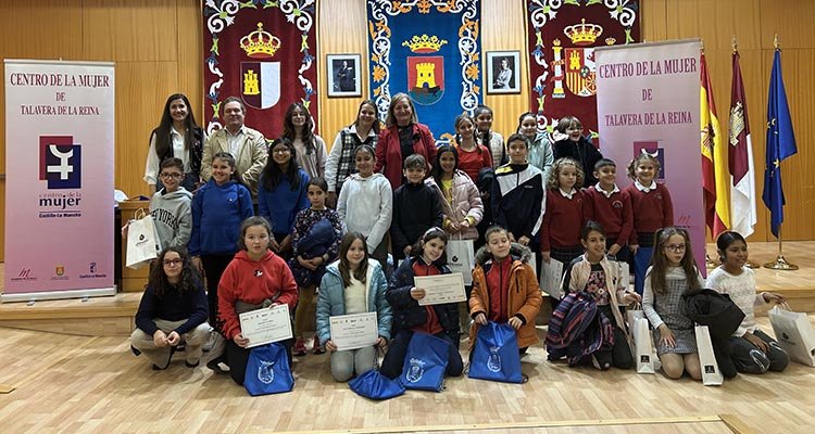 Entregados en Talavera los diplomas del concurso escolar 'La Igualdad se cuenta'