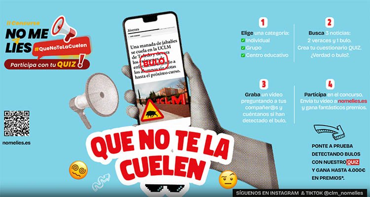 Vuelve el concurso 'No me Líes', para luchar contra bulos y fake news