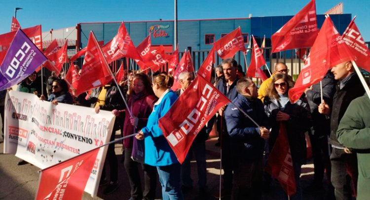 CCOO se opone a la pretensión de Pabloski de despedir trabajadores de Fuensalida