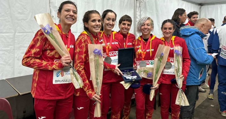 La gran actuación de la toledana Irene Sánchez-Escribano lleva a España a la medalla de plata