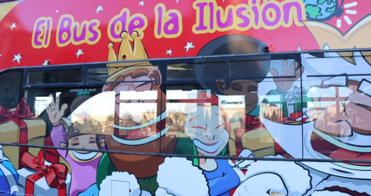 El Bus de la Ilusión recorrerá las calles de Toledo desde el 22 de diciembre