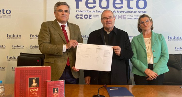 Fedeto entrega a Cáritas los 23.500 euros recaudados en los Galardones Empresariales