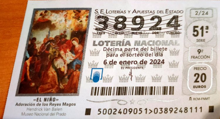 Cuenca es la quinta provincia de España que más juega en el sorteo de lotería de ‘El Niño’