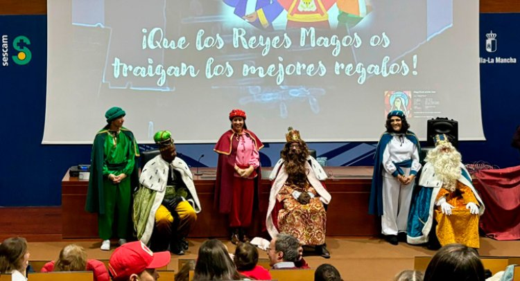 Doscientos niños participan en la Fiesta de Reyes del COMT 2024 en Talavera y Toledo