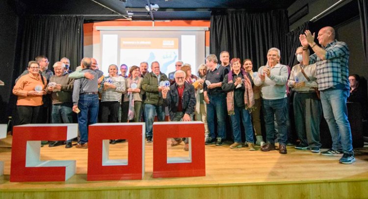 CCOO-Toledo celebra 4.000 años de militancia sindical en un acto íntimo y multitudinario