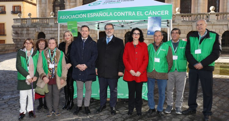 El Ayuntamiento de Toledo muestra su apoyo a la Asociación Española Contra el Cáncer