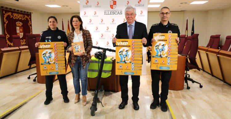 El Ayuntamiento de Illescas pide extremar las precauciones en el uso de los VMP