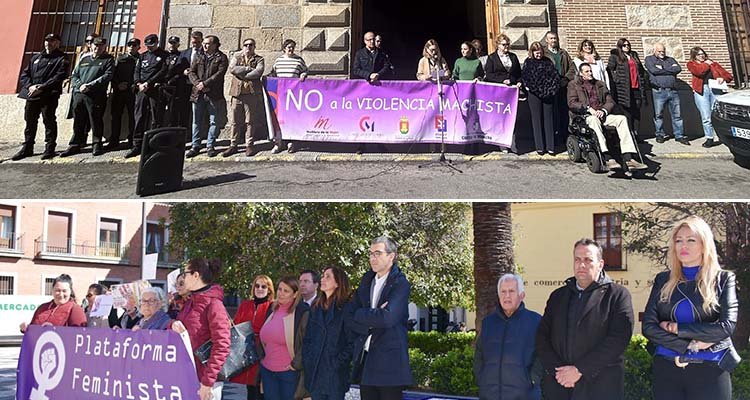 El minuto de silencio por la violencia machista en Talavera, “escandaloso y vacío”