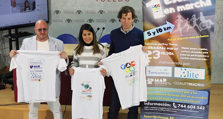 Primera carrera del Club Escaleno de Toledo para visibilizar el deporte inclusivo