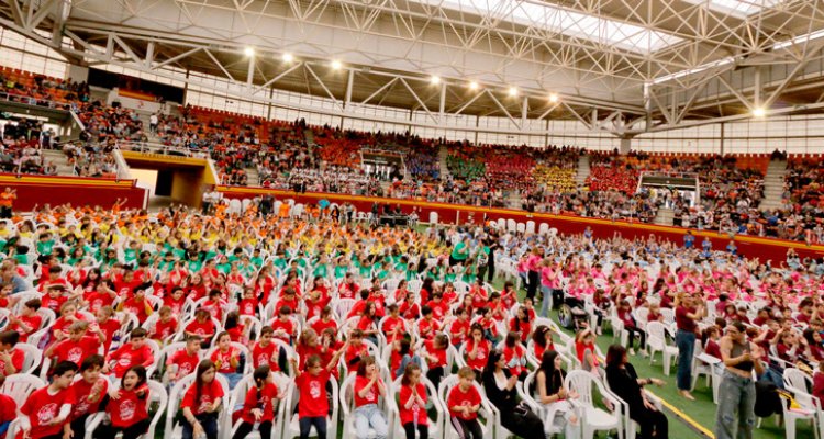 Más de 1.400 escolares configuran el coro del programa ‘Illescas canta’