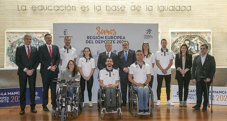Recepción a los cinco deportistas paralímpicos preseleccionados para los Juegos de París