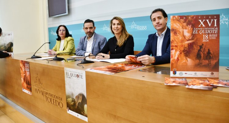 La Diputación de Toledo apoya la XVI Lectura Universal de ‘El Quijote’ de Esquivias