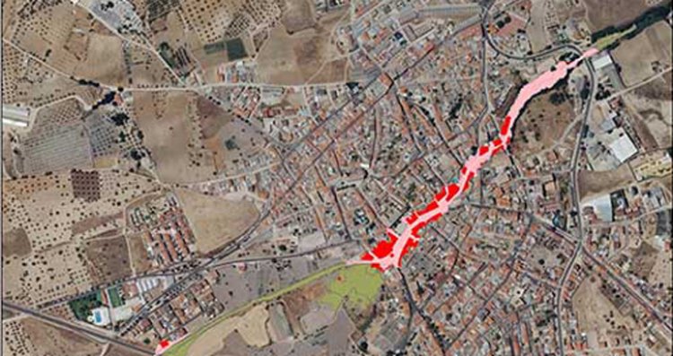 Las obras de canalización del arroyo Sangüesa de Cebolla se van a alargar más de un año