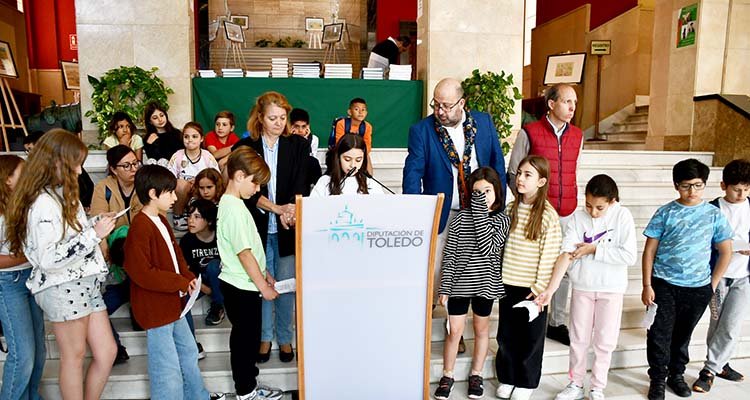 Los escolares, protagonistas del acto central de la Diputación de Toledo por el Día del Libro
