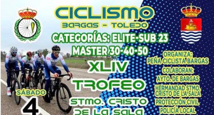 Más de 150 ciclistas se darán cita en el Trofeo del Cristo de la Sala en Bargas