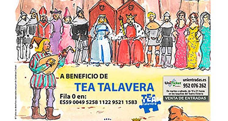 Teatro de Muñoz Seca en el Palenque a beneficio de TEA Talavera