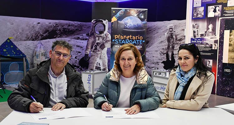 La Diputación de Toledo firma el convenio para construir un telescopio para La Hita