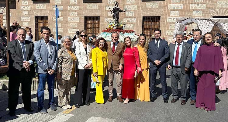 Diputados provinciales visitan Talavera, Consuegra y Villasequilla por San Isidro