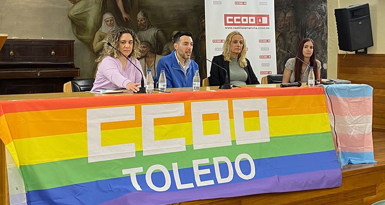CCOO conmemora en Toledo el Día contra la Homofobia la Transfobia y la Bifobia