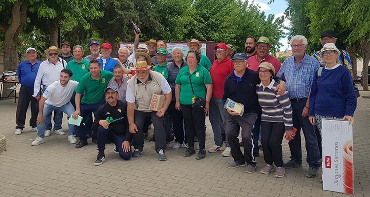 Una de las imágenes que deparó el torneo a su conclusión / Club Deportivo Petanca Galveño.