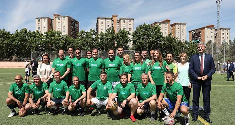 El alcalde de Toledo destaca la importancia de unir deporte y solidaridad