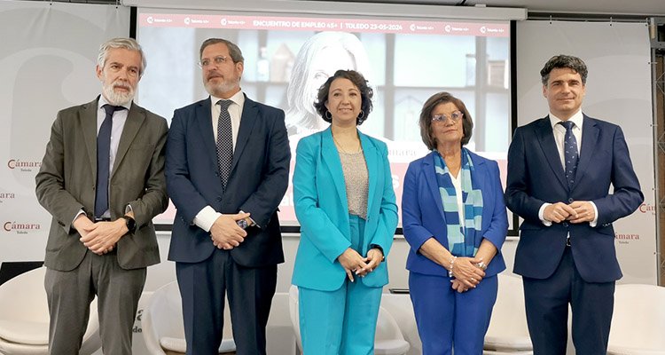 Echeverría (i), Madruga, Martínez, García Zalve y Alcalde (d).