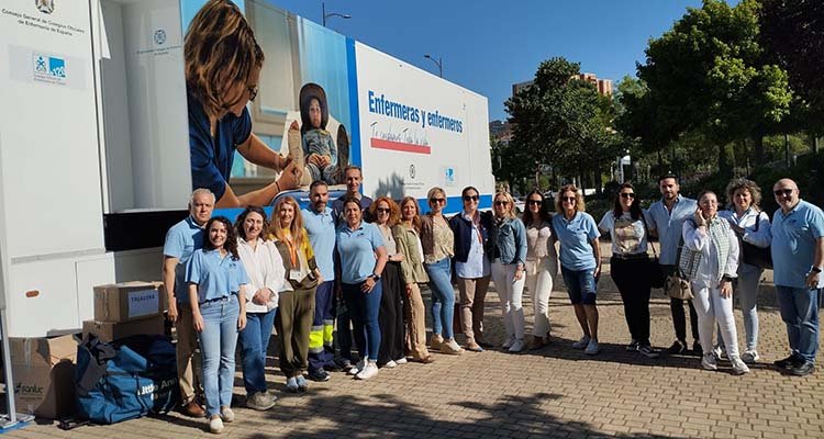 La Ruta Enfermera recala en Talavera para visibilizar de forma amena y práctica la profesión