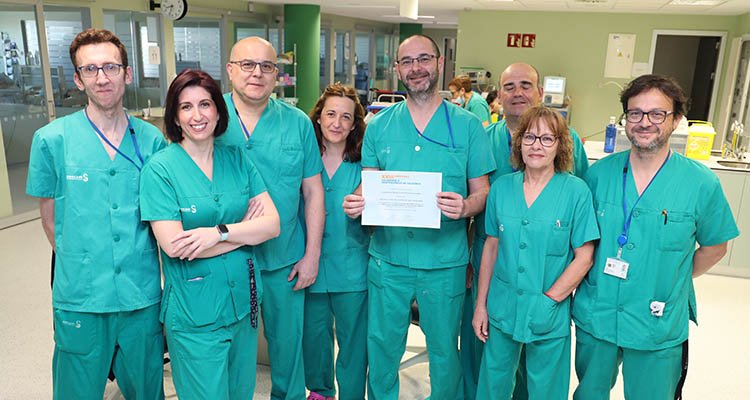 Premio nacional para los celadores de Medicina Intensiva del hospital de Toledo