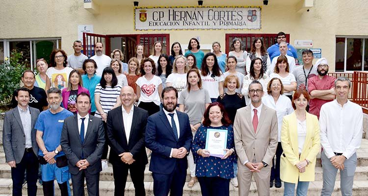 El colegio Hernán Cortés de Talavera, premio Escuela Ejemplar SMART