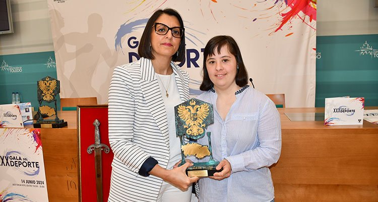 La nadadora Iris Agudo, Premio Diputación de Toledo del Deporte